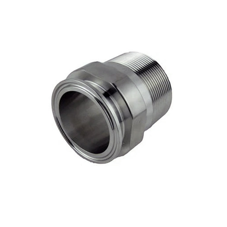Tri-Clamp x Male NPT Adapter - 1.000" Tri-Clamp x 1" MNPT - (21MP) - 316L Stainless