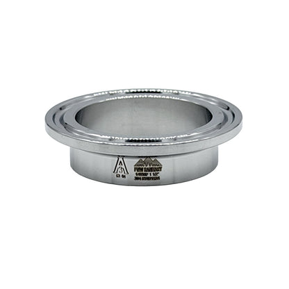 0.500" Tri-Clamp Short Weld Ferrule - (14WMP) - 316L Stainless