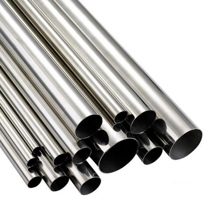 3.500" OD x 14ga (0.083") Round Tube - Polished OD/ID - 304 Stainless - 4 Foot Length
