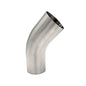 2.000" 16ga Butt-Weld 45° Elbow with Tangents - (L2KS - Special) - Polished OD/ID - 304 Stainless