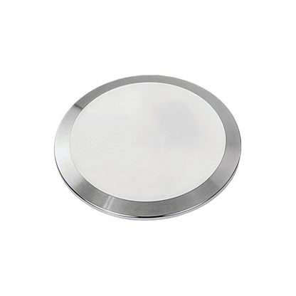 4.000" Tri-Clamp Solid End Cap - (16AMP) - 304 Stainless