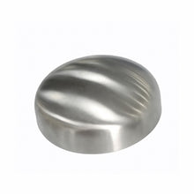 1.000" OD 16ga Butt-Weld End Cap - (16W) - Polished OD/ID - 316L Stainless