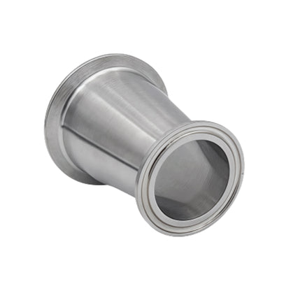 1.000" x 0.500" 16ga Tri-Clamp Concentric Reducer - (31-14MP) - Polished OD/ID - 316L Stainless
