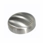 2.000" OD 16ga Butt-Weld End Cap - (16W) - Polished OD/ID - 304 Stainless