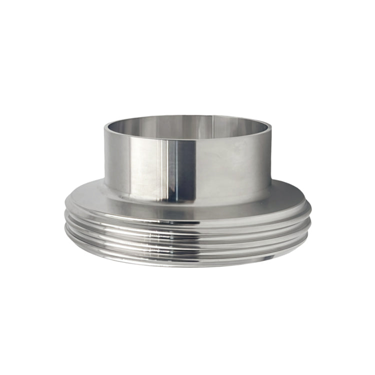 1.500" Bevel Seat Long Threaded Ferrule - (15A) - 316L Stainless