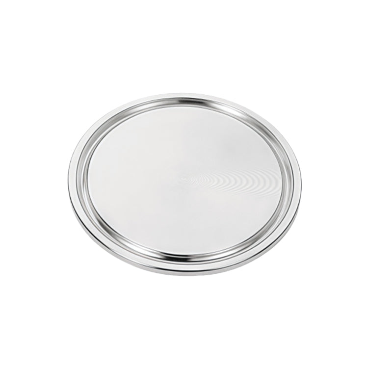 4.000" Tri-Clamp Solid End Cap - (16AMP) - 304 Stainless