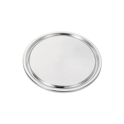 4.000" Tri-Clamp Solid End Cap - (16AMP) - 304 Stainless