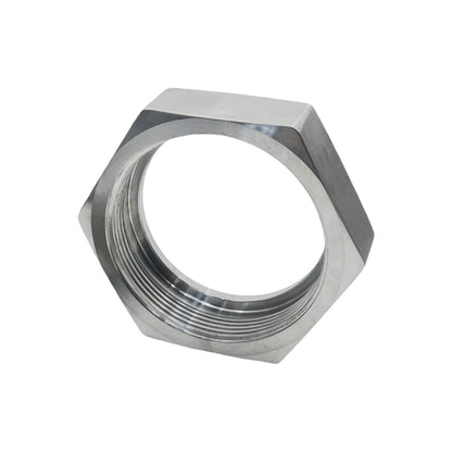 4.000" Bevel Seat Union Hex Nut - (13H) - 304 Stainless
