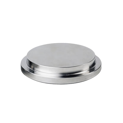 2.000" Bevel Seat Solid End Cap - (16A) - 316L Stainless