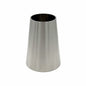 1.500" x 1.000" 16ga Butt-Weld Concentric Reducer - (31W) - Polished OD/ID - 316L Stainless