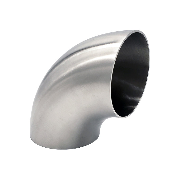 4.000" 14ga Tight Radius Butt-Weld 90° Elbow - (2WCL - Special) - Polished OD/ID - 304 Stainless